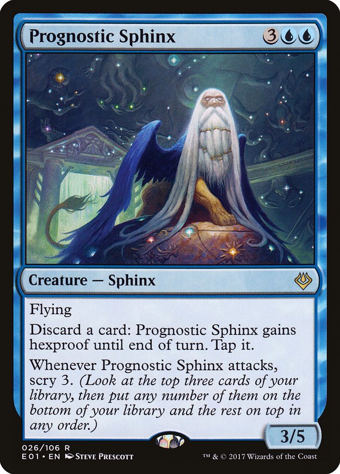 Prognostic Sphinx [Archenemy: Nicol Bolas] | Total Play