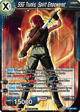 SSG Trunks, Spirit Empowered (P-361) [Promotion Cards] | Total Play