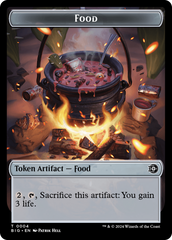 Mercenary // Food (0004) Double-Sided Token [Outlaws of Thunder Junction Tokens] | Total Play