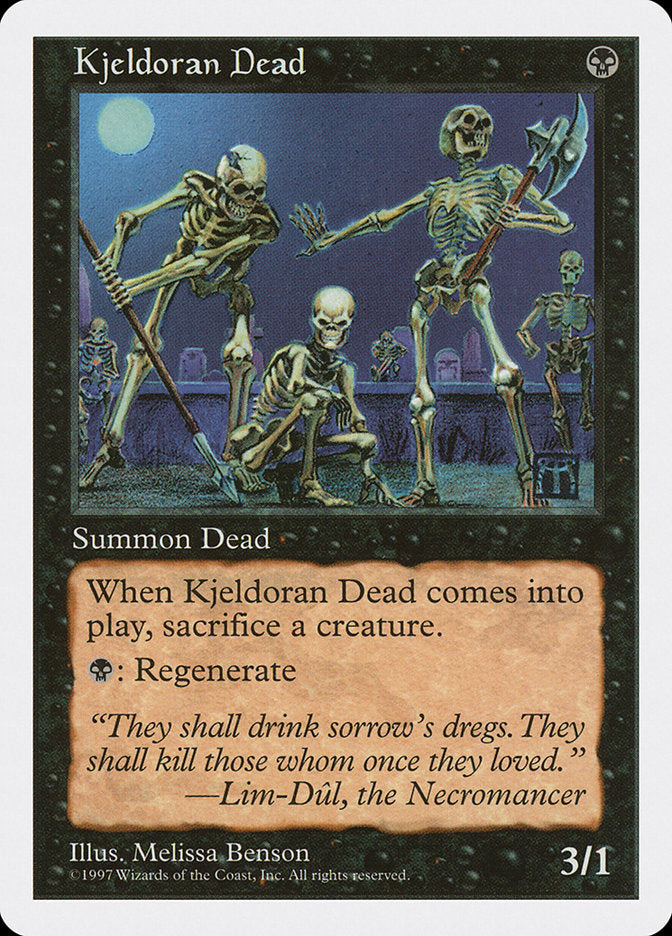 Kjeldoran Dead [Fifth Edition] | Total Play