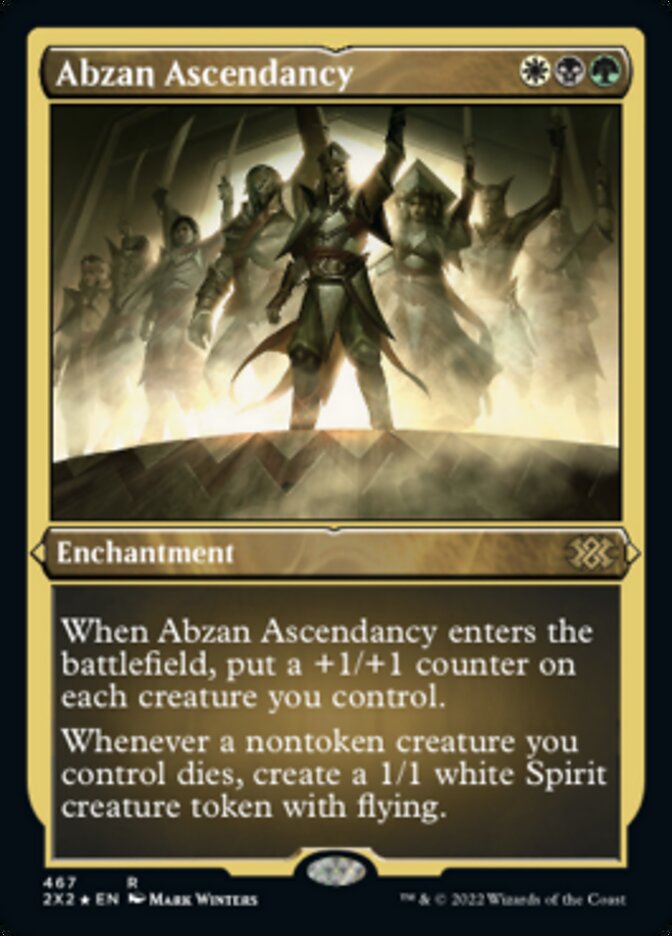 Abzan Ascendancy (Foil Etched) [Double Masters 2022] | Total Play