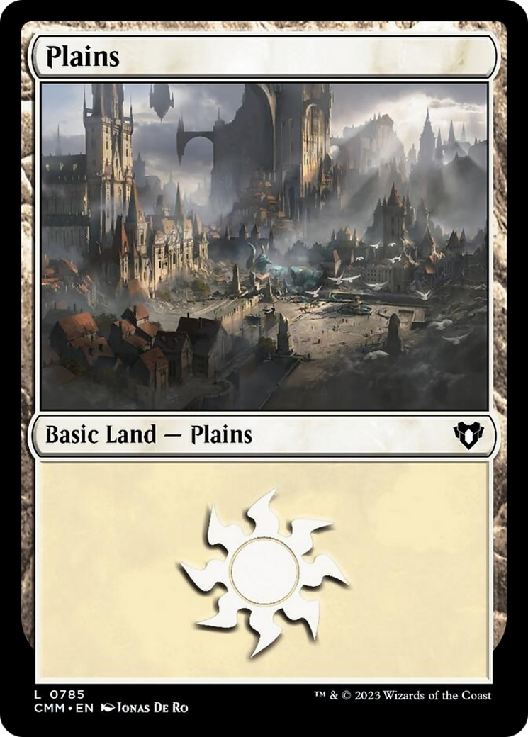 Plains (785) [Commander Masters] | Total Play