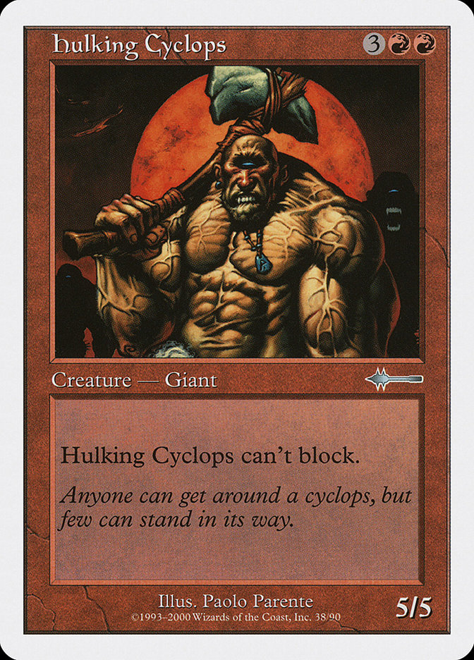 Hulking Cyclops [Beatdown] | Total Play