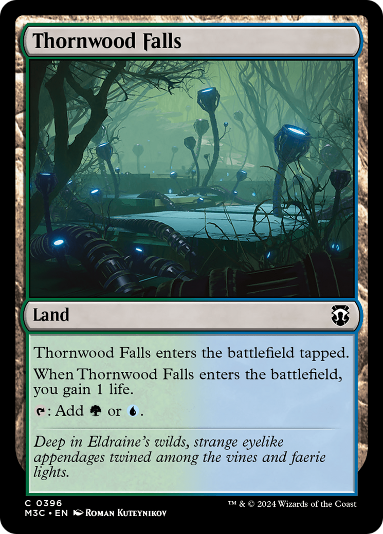 Thornwood Falls (Ripple Foil) [Modern Horizons 3 Commander] | Total Play