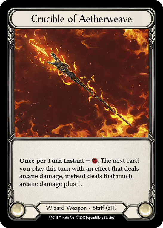 Dash // Crucible of Aetherweave [ARC002-T // ARC115-T] (Arcane Rising)  1st Edition Normal | Total Play