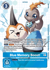 Blue Memory Boost! [P-036] (Box Promotion Pack - Next Adventure) [Promotional Cards] | Total Play