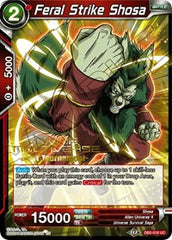 Feral Strike Shosa (Divine Multiverse Draft Tournament) (DB2-016) [Tournament Promotion Cards] | Total Play