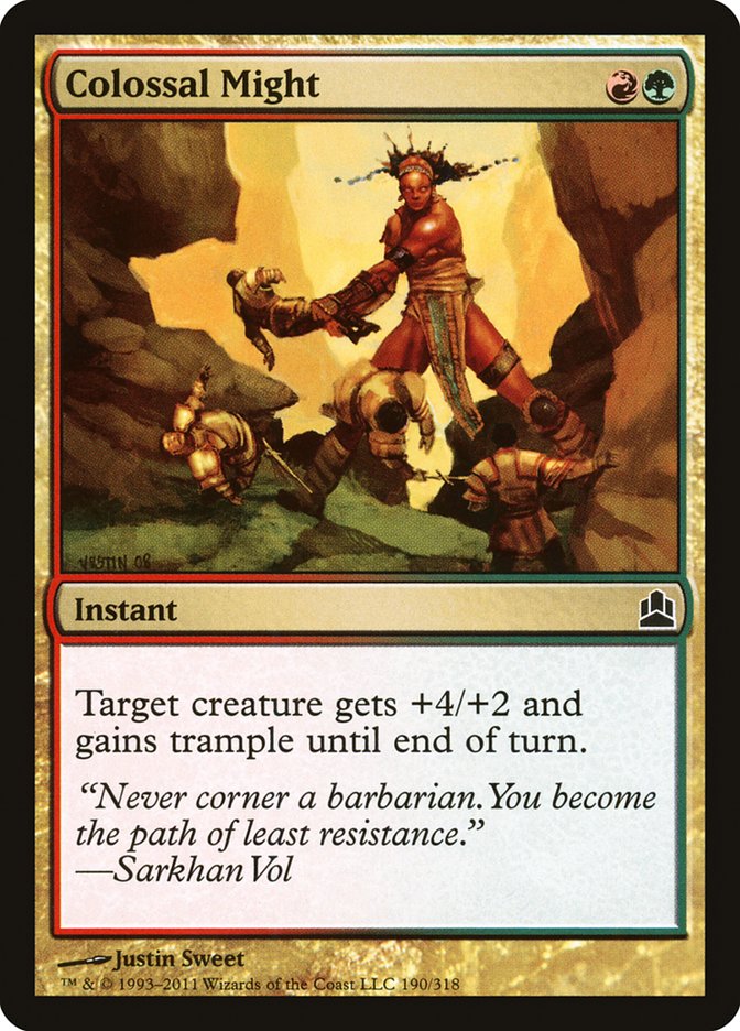 Colossal Might [Commander 2011] | Total Play