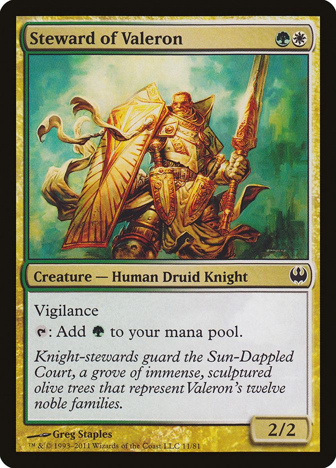 Steward of Valeron [Duel Decks: Knights vs. Dragons] | Total Play