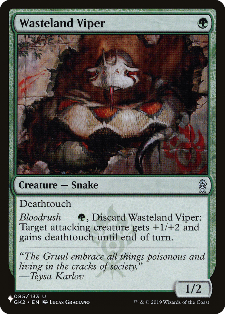 Wasteland Viper [The List] | Total Play