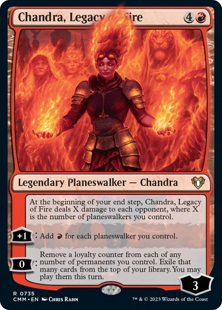 Chandra, Legacy of Fire [Commander Masters] | Total Play