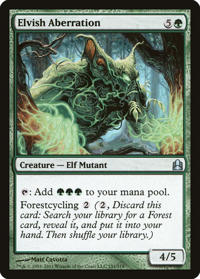 Elvish Aberration [Commander 2011] | Total Play