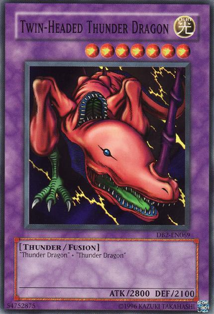 Twin-Headed Thunder Dragon [DB2-EN069] Common | Total Play