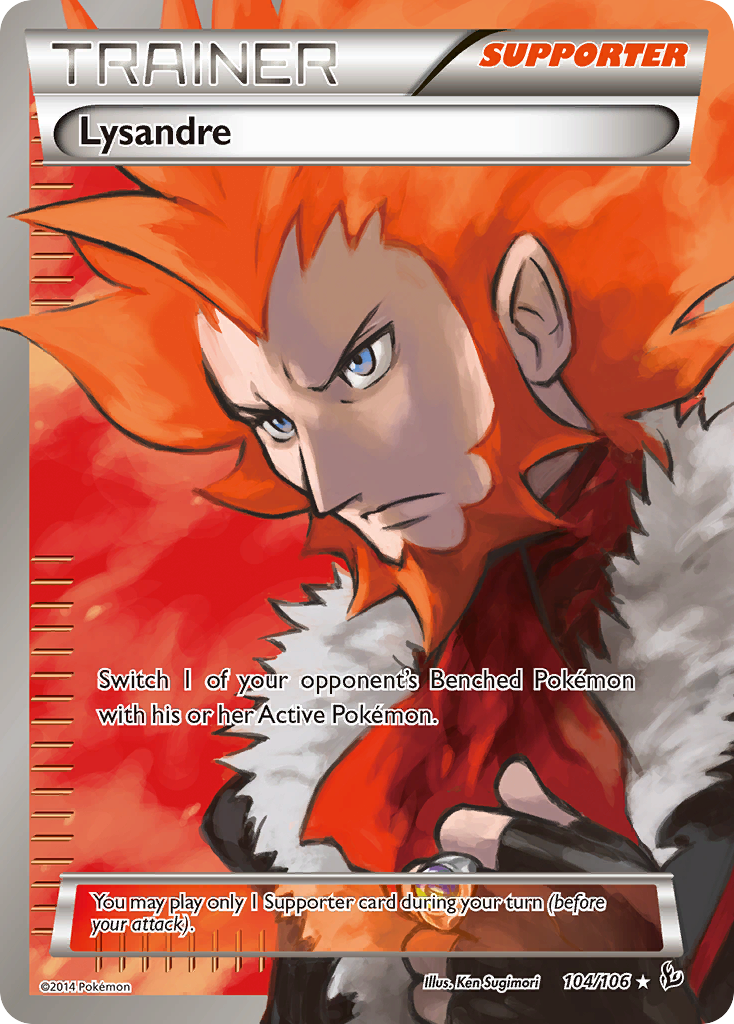 Lysandre (104/106) [XY: Flashfire] | Total Play