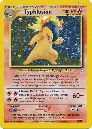 Typhlosion (17/111) [Neo Genesis Unlimited] | Total Play