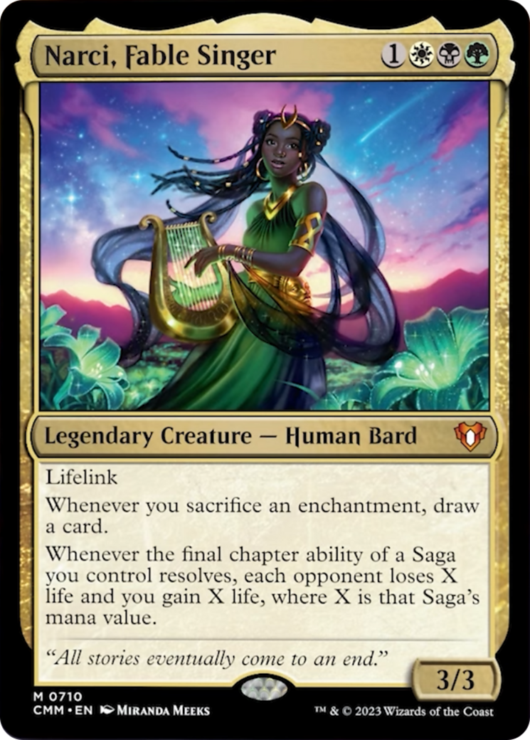 Narci, Fable Singer [Commander Masters] | Total Play