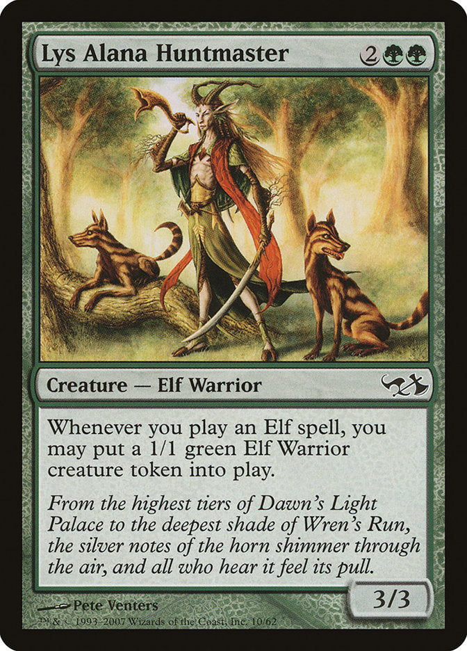 Lys Alana Huntmaster [Duel Decks: Elves vs. Goblins] | Total Play