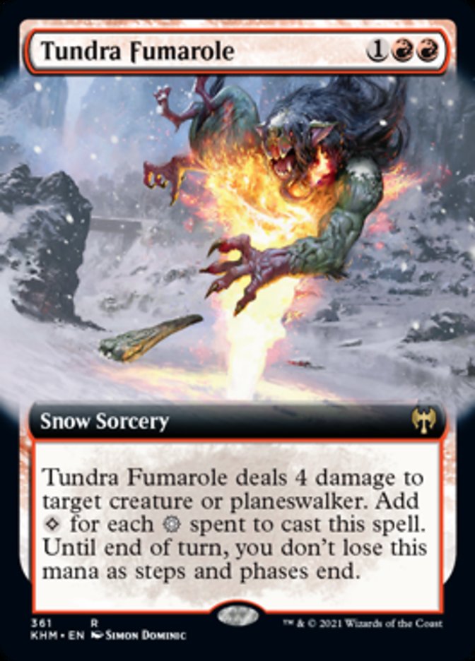 Tundra Fumarole (Extended Art) [Kaldheim] | Total Play