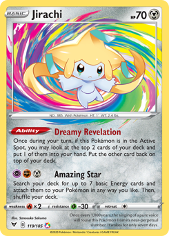 Jirachi (119/185) [Sword & Shield: Vivid Voltage] | Total Play