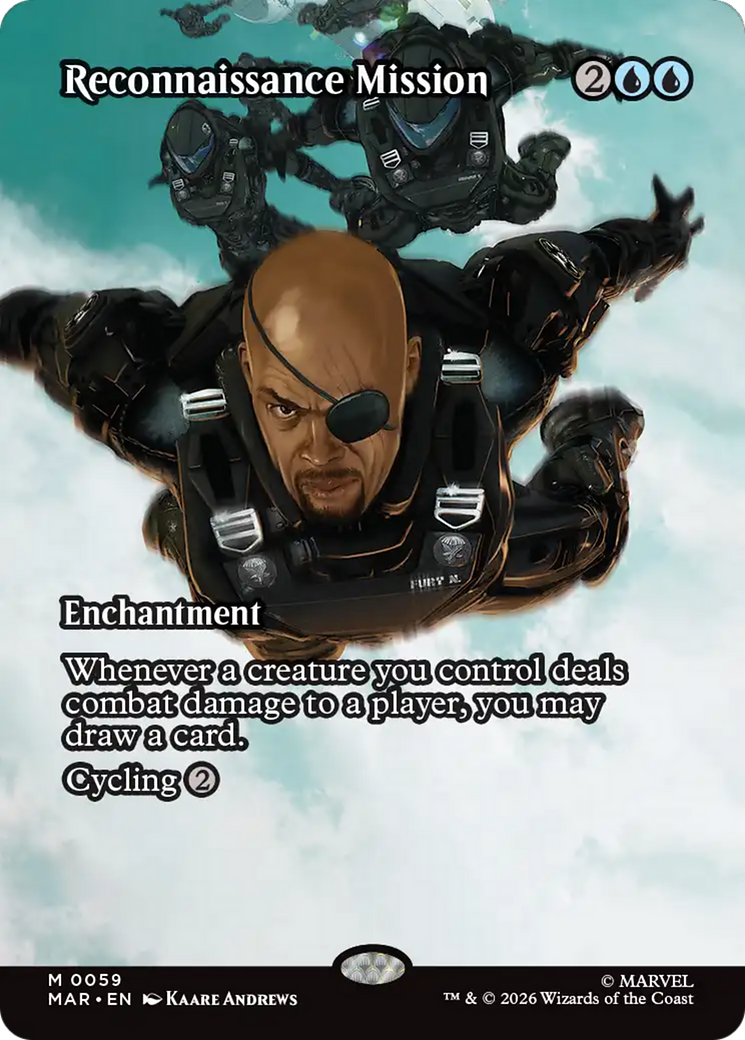 Reconnaissance Mission (Borderless) [Marvel Universe: Eternal-Legal] | Total Play