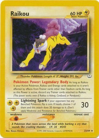 Raikou (22/64) [Neo Revelation Unlimited] | Total Play