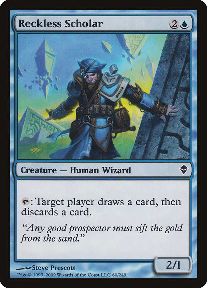 Reckless Scholar [Zendikar] | Total Play