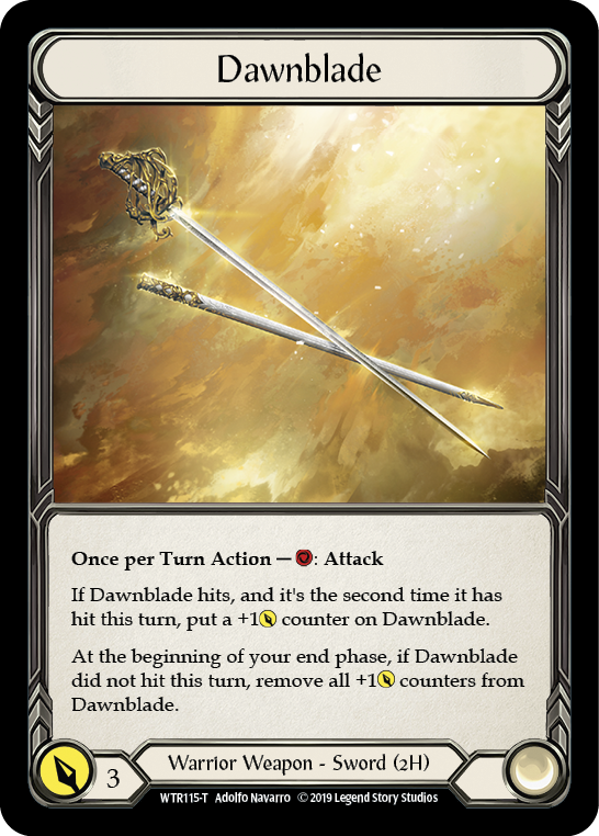 Bravo, Showstopper // Dawnblade [WTR038-T // WTR115-T] (Welcome to Rathe)  Alpha Print Normal | Total Play