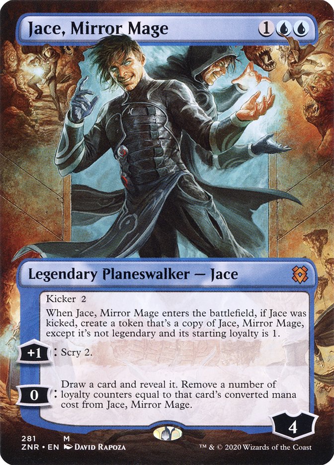 Jace, Mirror Mage (Borderless) [Zendikar Rising] | Total Play