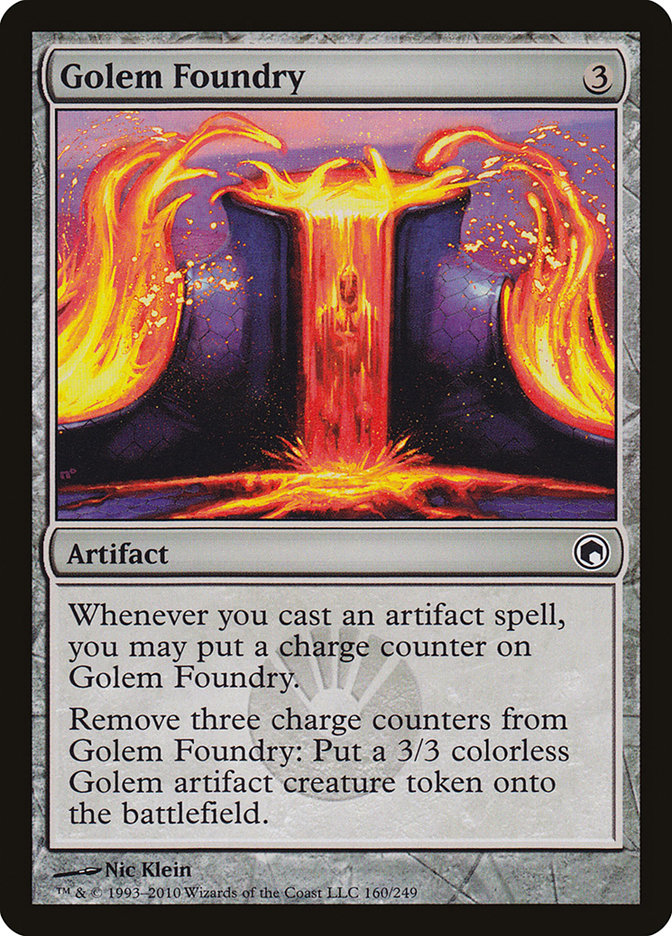 Golem Foundry [Scars of Mirrodin] | Total Play