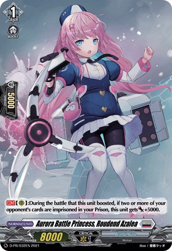 Aurora Battle Princess, Roudend Azalea (D-PR/032EN) [D Promo Cards] | Total Play