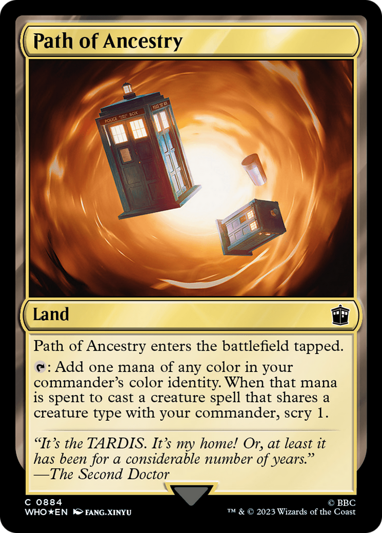 Path of Ancestry (Surge Foil) [Doctor Who] | Total Play