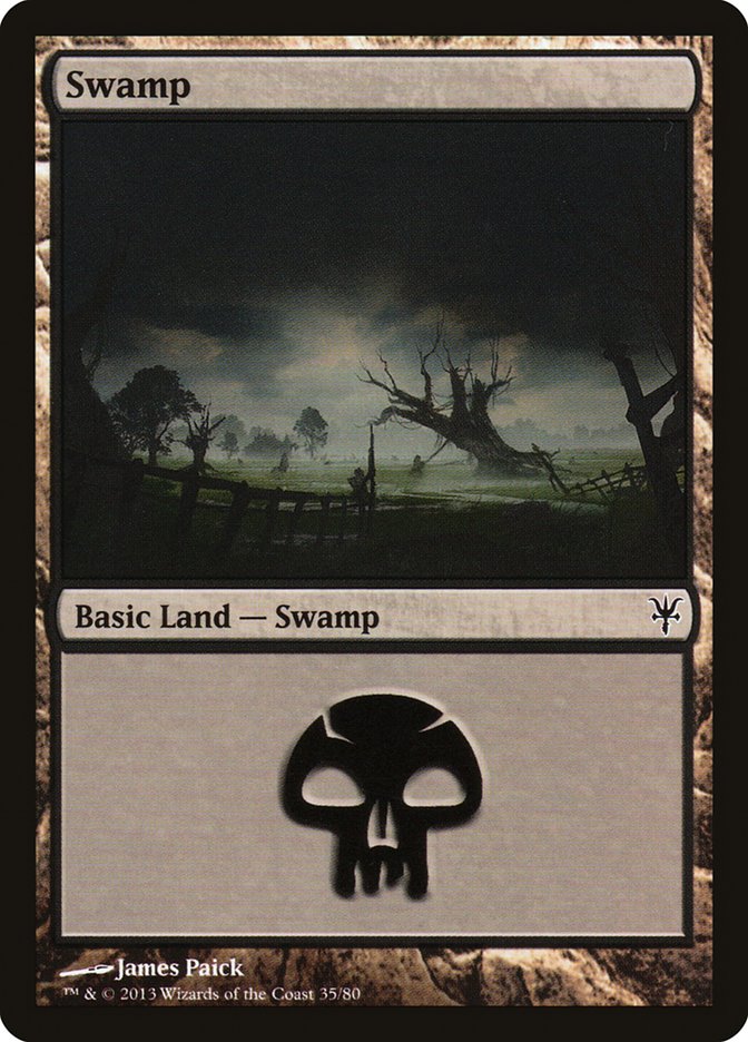 Swamp (35) [Duel Decks: Sorin vs. Tibalt] | Total Play