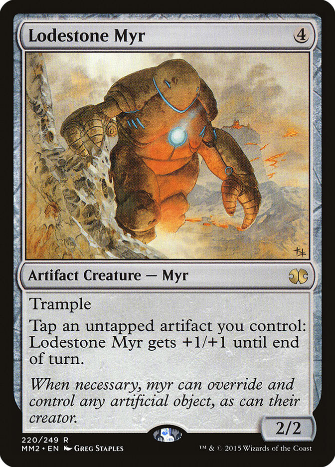 Lodestone Myr [Modern Masters 2015] | Total Play