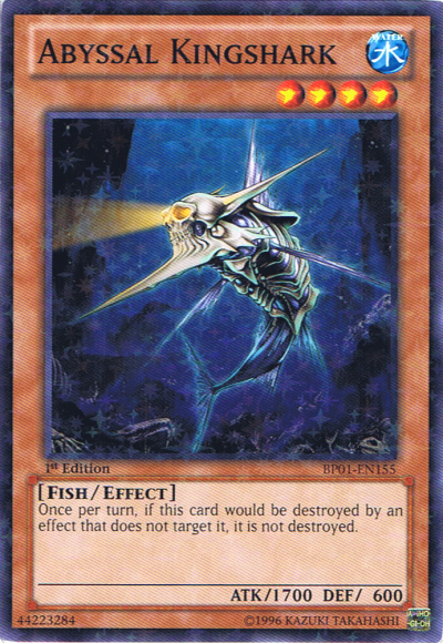Abyssal Kingshark [BP01-EN155] Starfoil Rare | Total Play