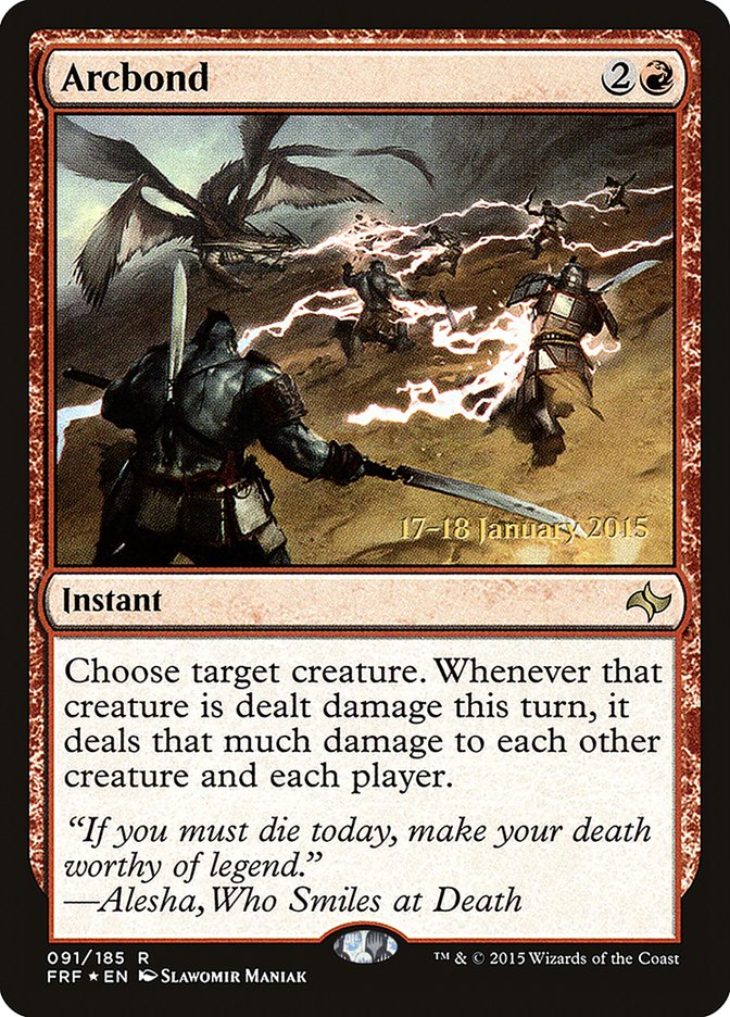 Arcbond [Fate Reforged Prerelease Promos] | Total Play