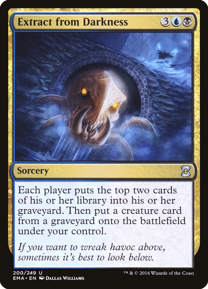 Extract from Darkness [Eternal Masters] | Total Play