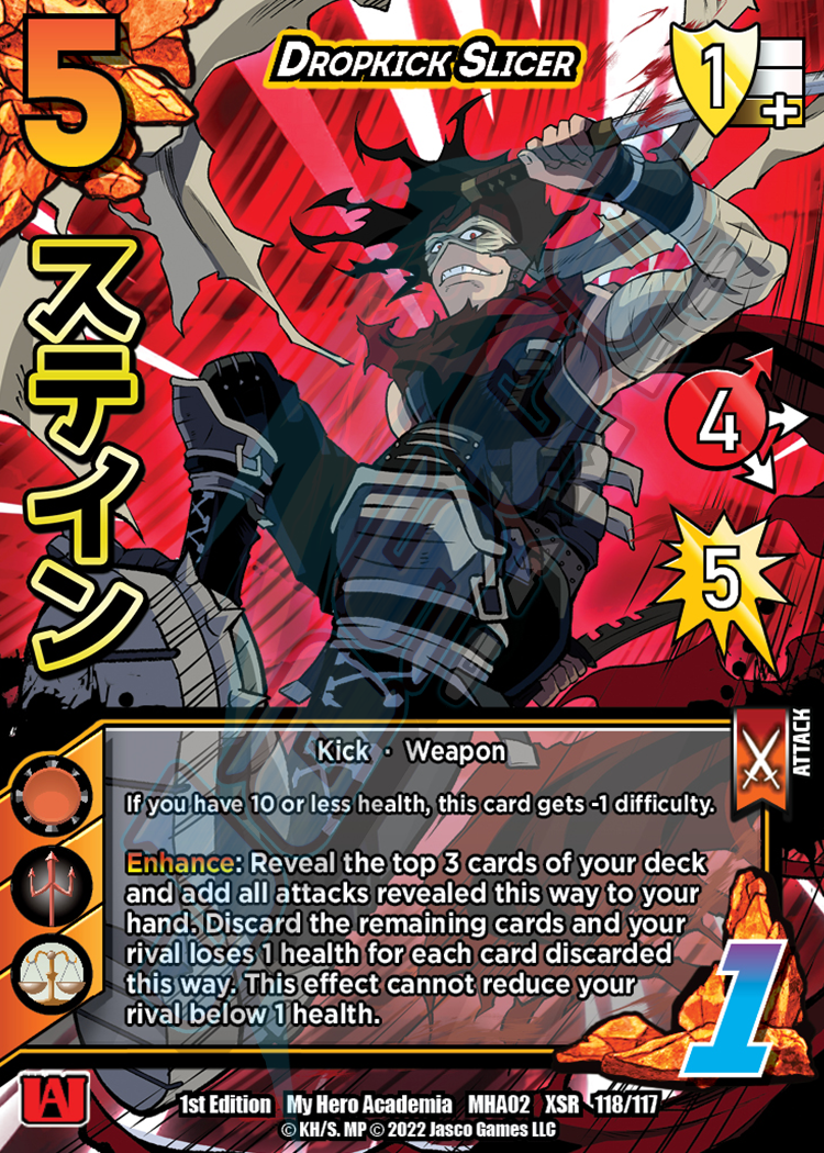 Dropkick Slicer (XSR) [Crimson Rampage XR] | Total Play