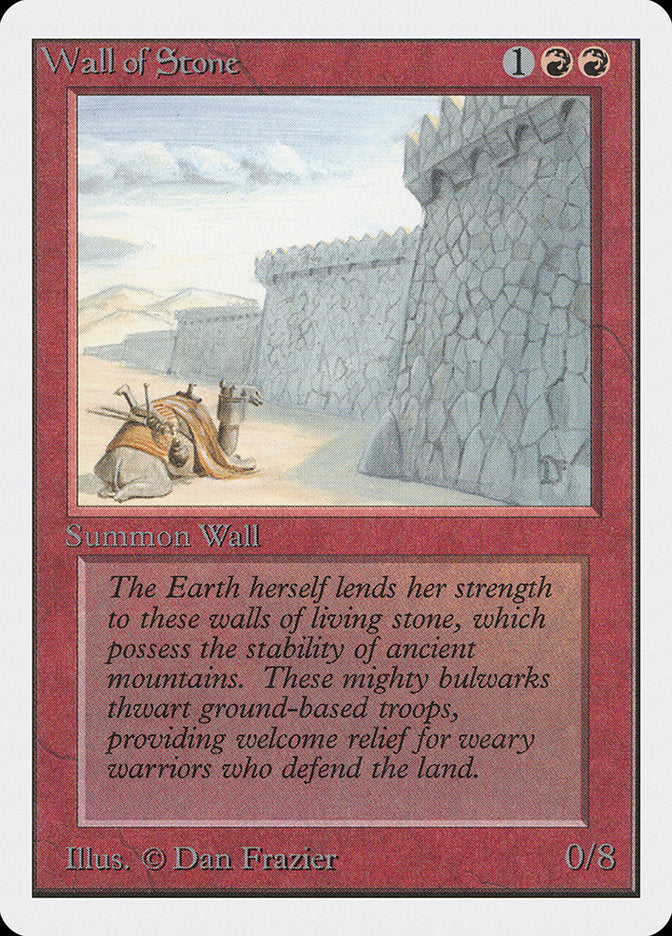 Wall of Stone [Unlimited Edition] | Total Play