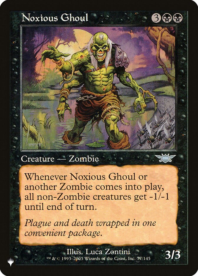 Noxious Ghoul [The List] | Total Play