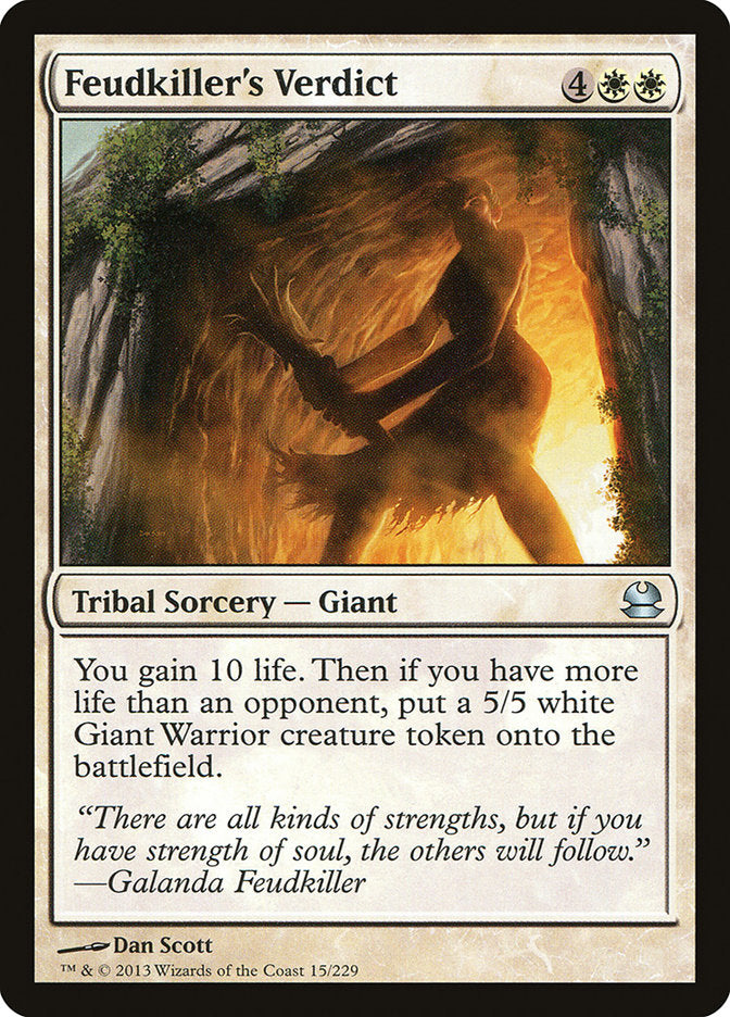 Feudkiller's Verdict [Modern Masters] | Total Play