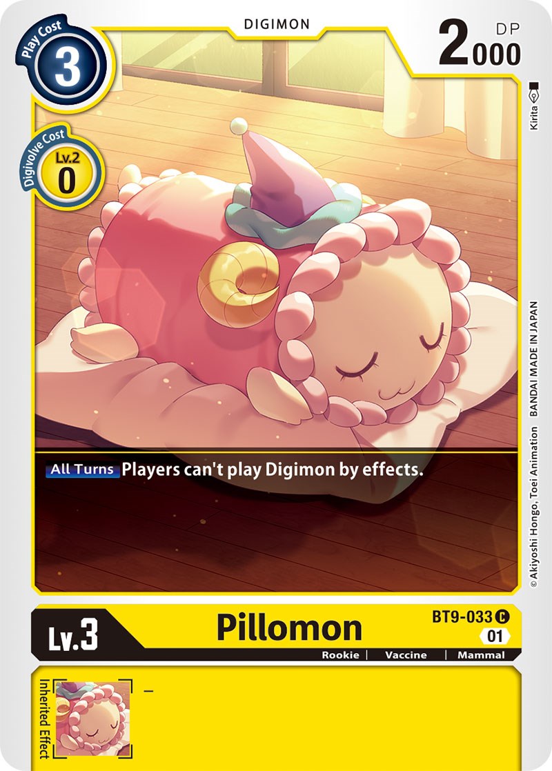 Pillomon [BT9-033] [X Record] | Total Play