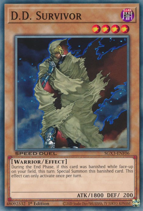 D.D. Survivor [SGX3-ENF06] Common | Total Play