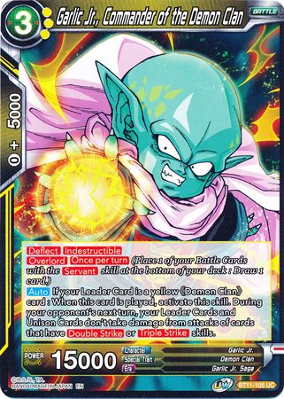 Garlic Jr., Commander of the Demon Clan (BT11-105) [Vermilion Bloodline] | Total Play