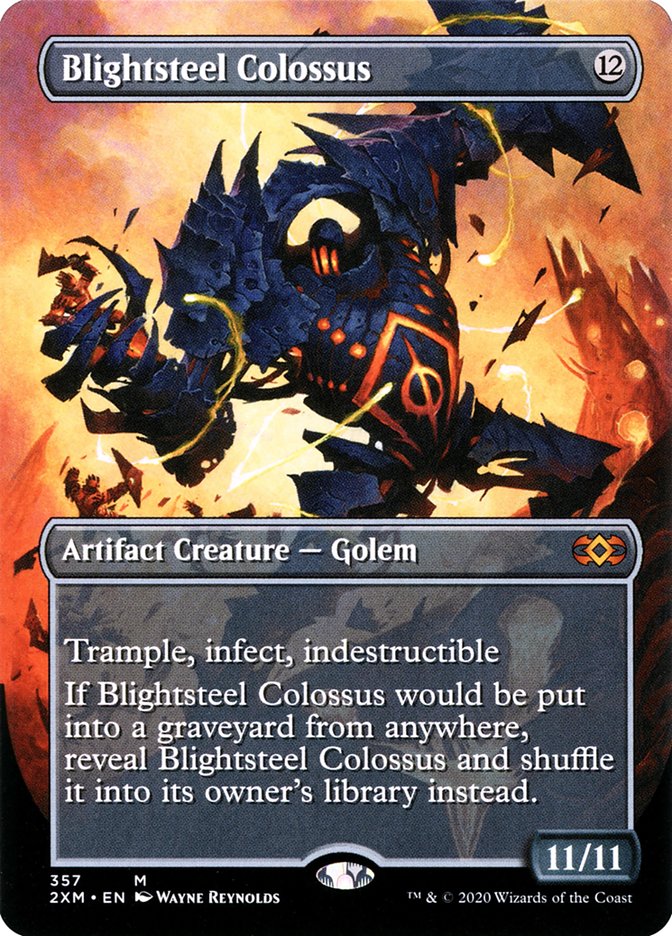Blightsteel Colossus (Toppers) [Double Masters] | Total Play