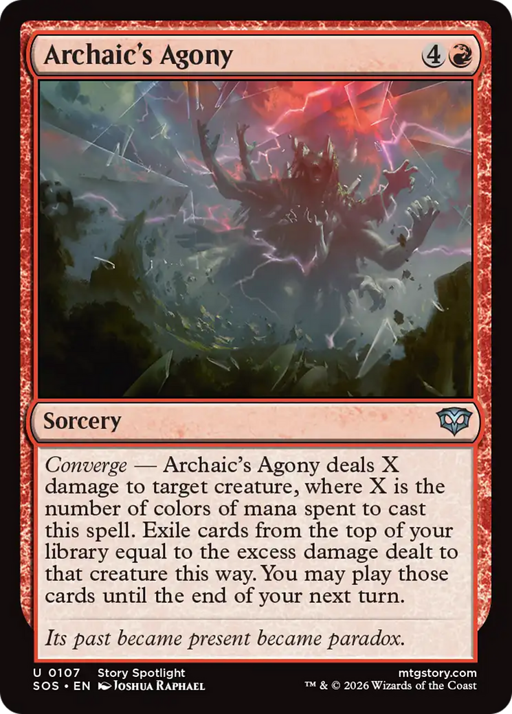 Archaic's Agony [Secrets of Strixhaven] | Total Play