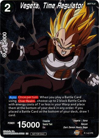 Vegeta, Time Regulator (Championship Final 2019) (P-142) [Tournament Promotion Cards] | Total Play