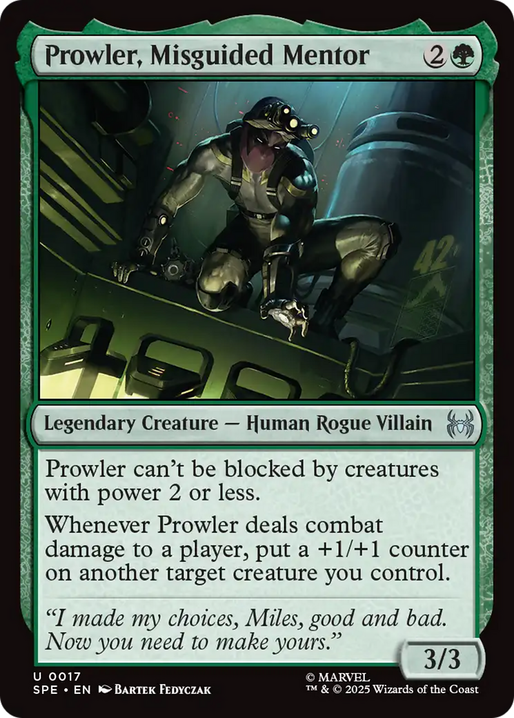 Prowler, Misguided Mentor [Marvel's Spider-Man: Eternal-Legal] | Total Play