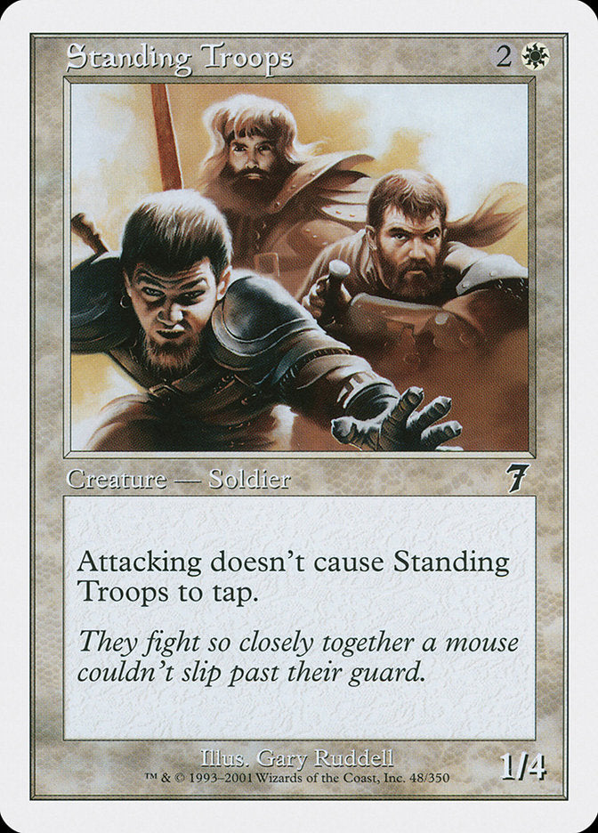 Standing Troops [Seventh Edition] | Total Play
