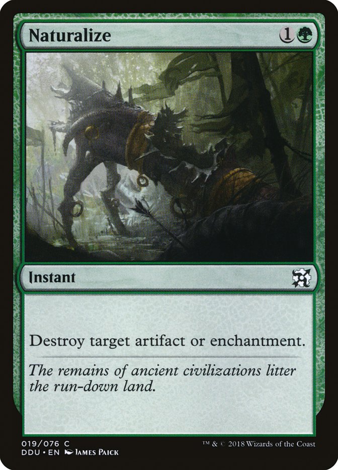Naturalize [Duel Decks: Elves vs. Inventors] | Total Play