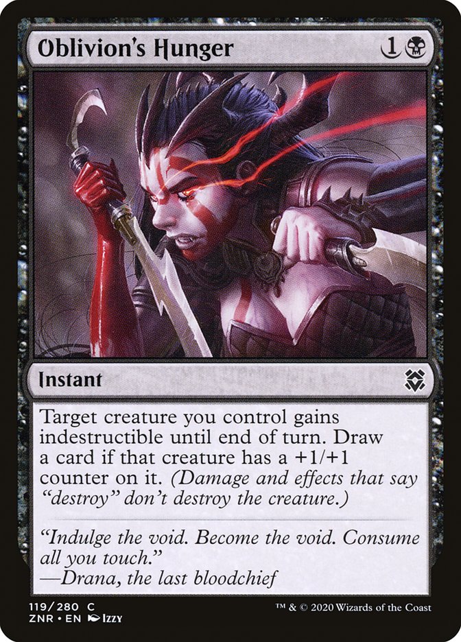 Oblivion's Hunger [Zendikar Rising] | Total Play